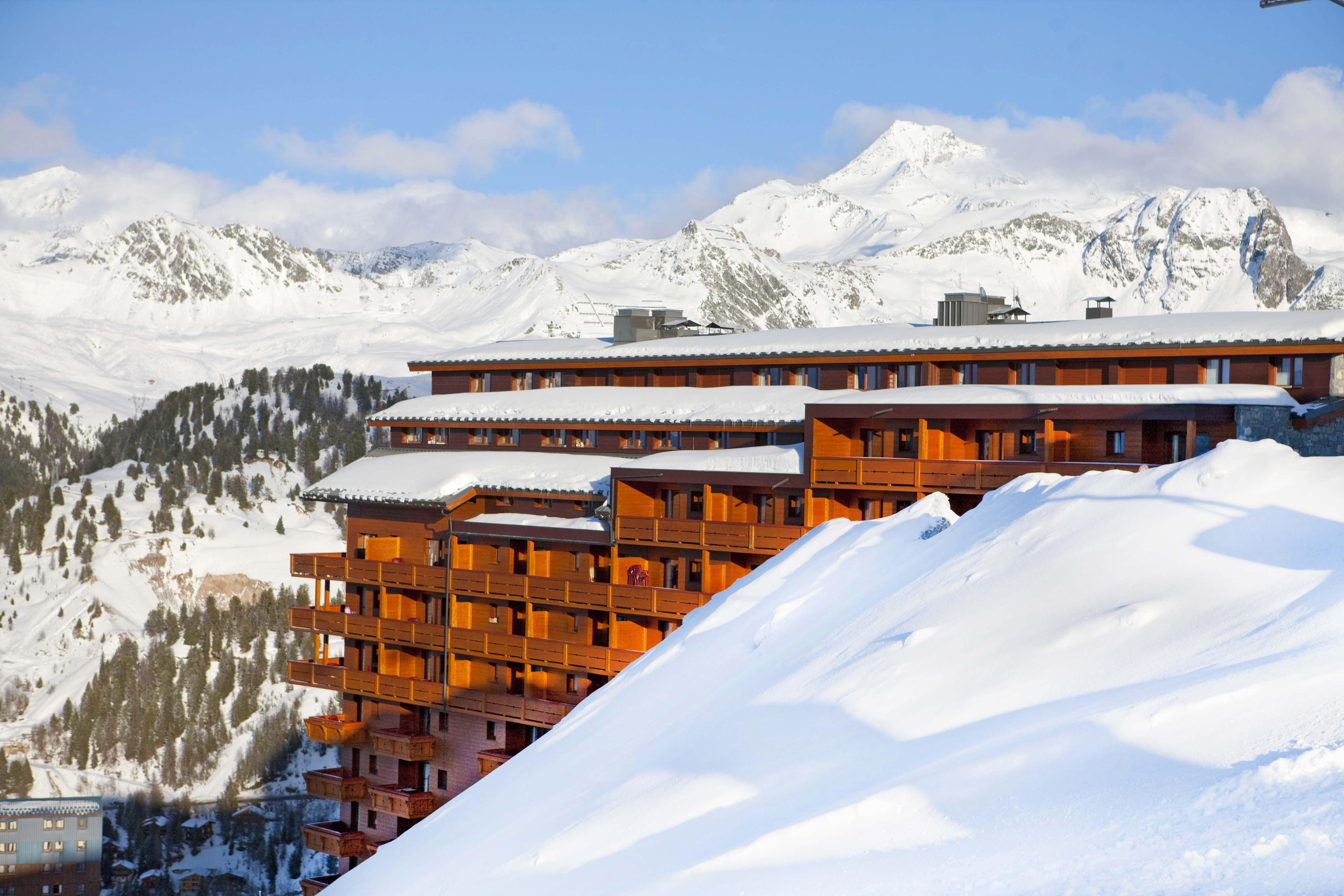 Résidence Pierre&Vacances Premium Les Hauts Bois La Plagne Exterior foto