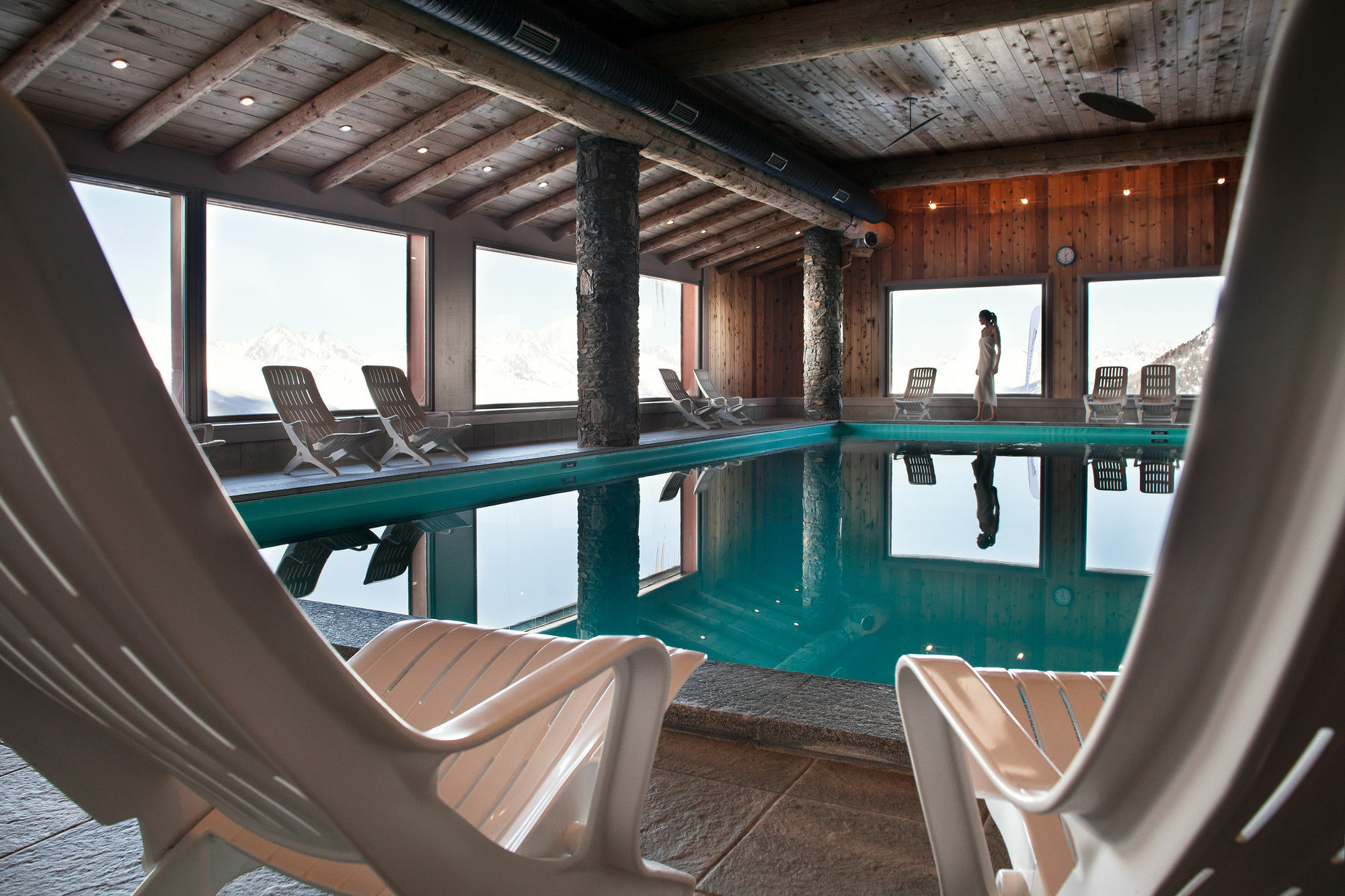 Résidence Pierre&Vacances Premium Les Hauts Bois La Plagne Exterior foto